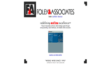 Tablet Screenshot of foleyassociates.com